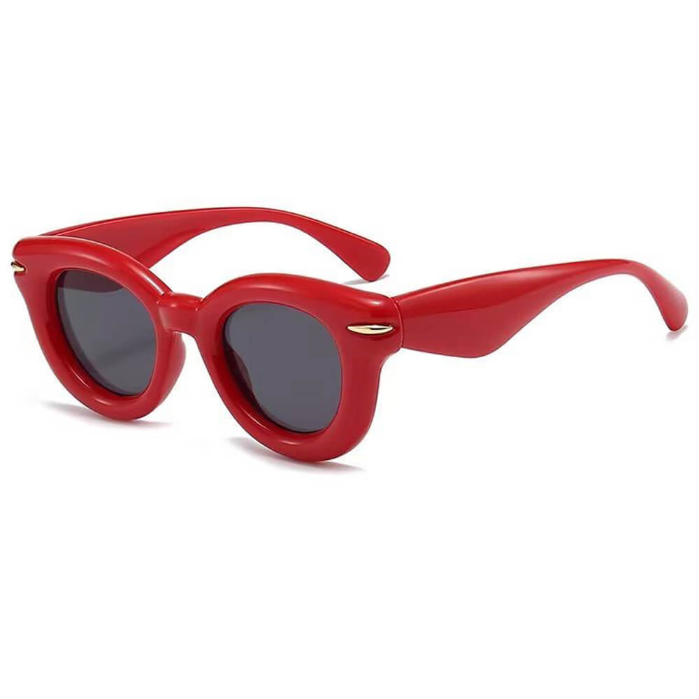 VILZSTUDIOS Stylish retro round frame sunglasses