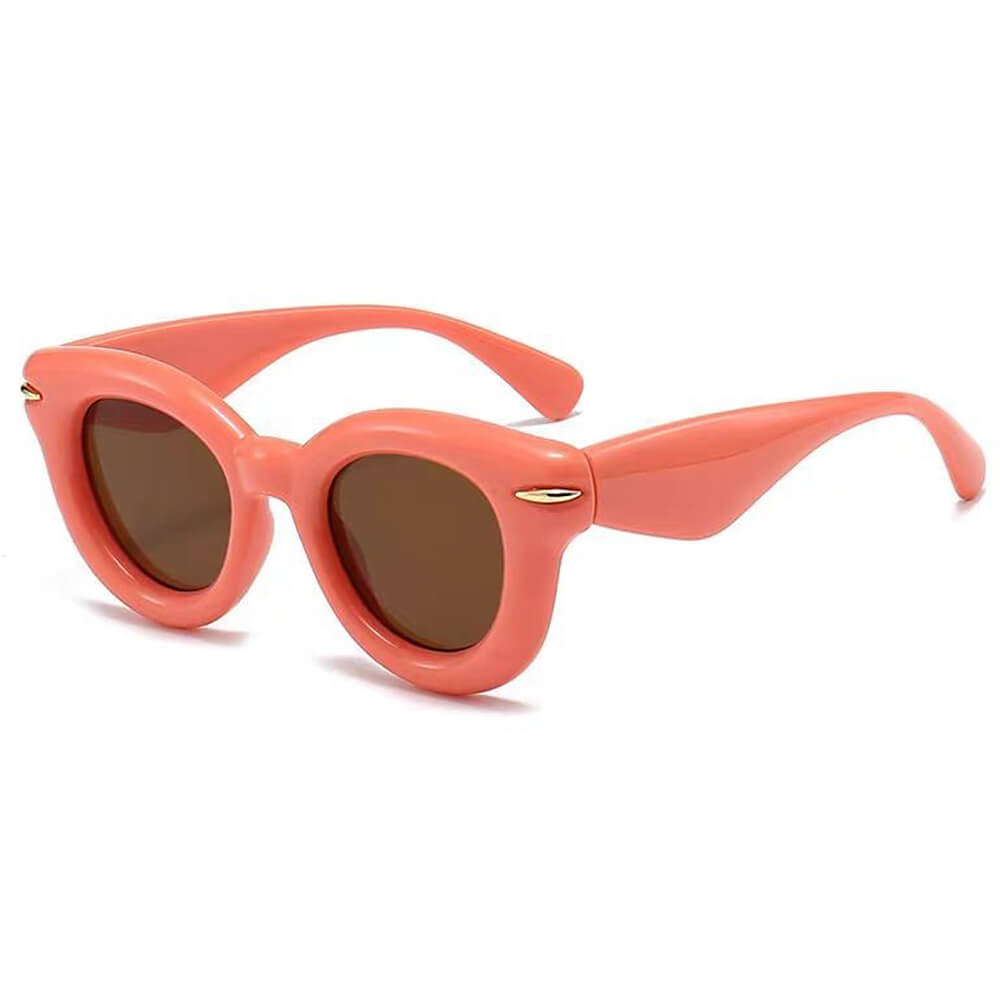 VILZSTUDIOS Stylish retro round frame sunglasses