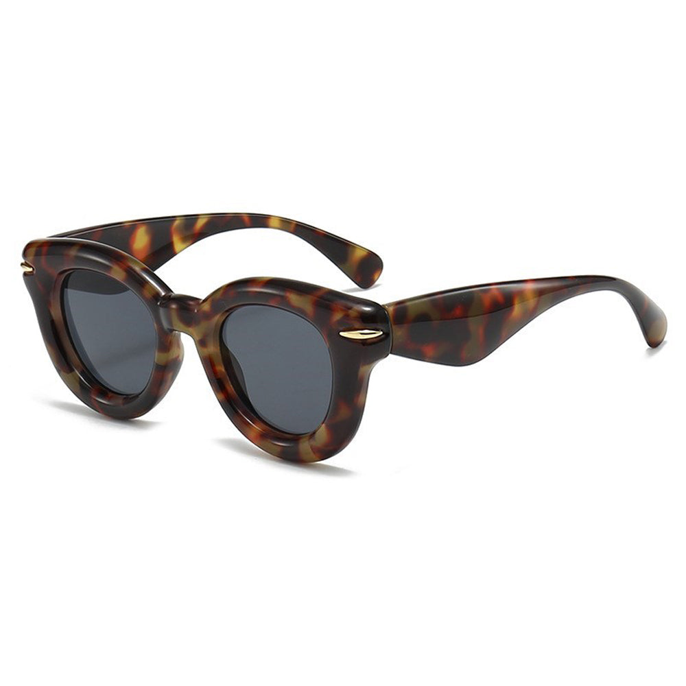 VILZSTUDIOS Stylish retro round frame sunglasses
