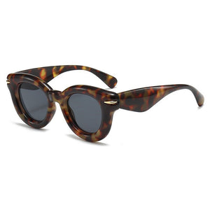 VILZSTUDIOS Stylish retro round frame sunglasses