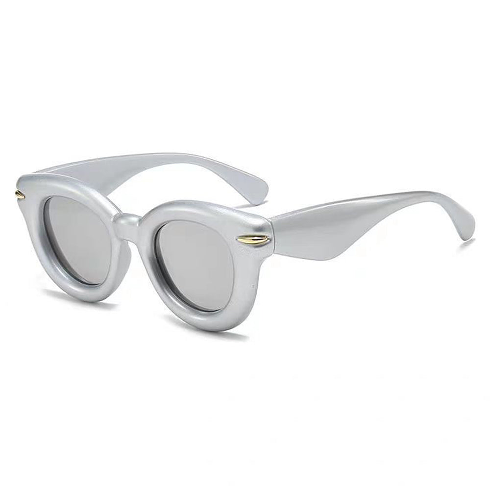 VILZSTUDIOS Stylish retro round frame sunglasses