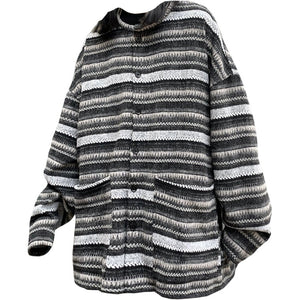 VILZSTUDIOS Retro striped cardigan sweater from VILZSTUDIOS