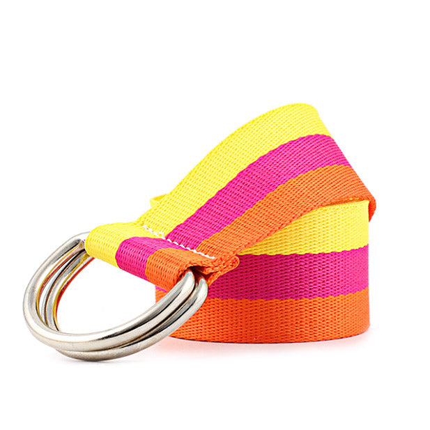 VILZSTUDIOS Fashionable striped belt for casual wear