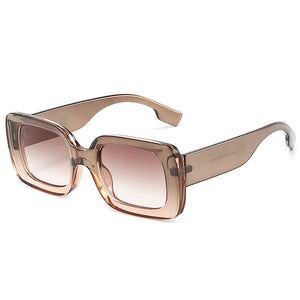 VILZSTUDIOS Stylish sunglasses with thick plastic frame and tinted lenses