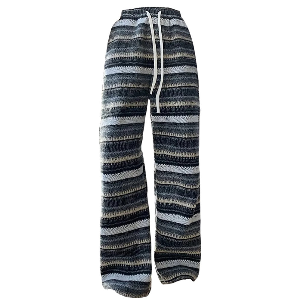 VILZSTUDIOS Retro stylish high-waisted pants in black