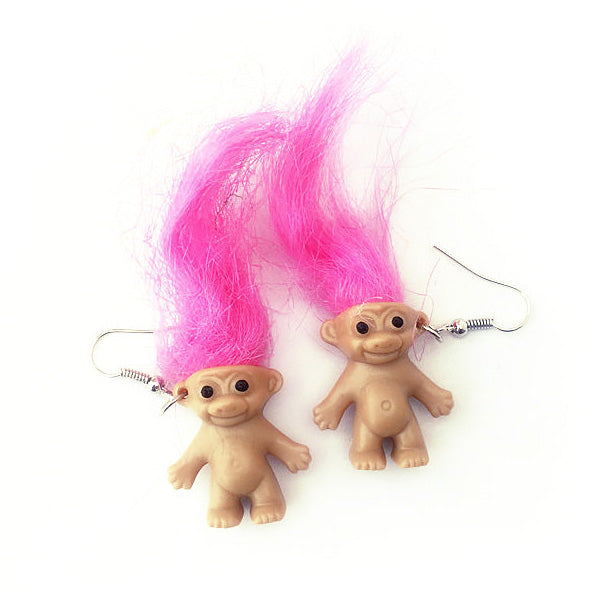 VILZSTUDIOS Stylish retro troll earrings for fashion lovers