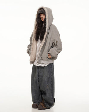 VILZSTUDIOS Stylish reversible bomber jacket by VILZSTUDIOS