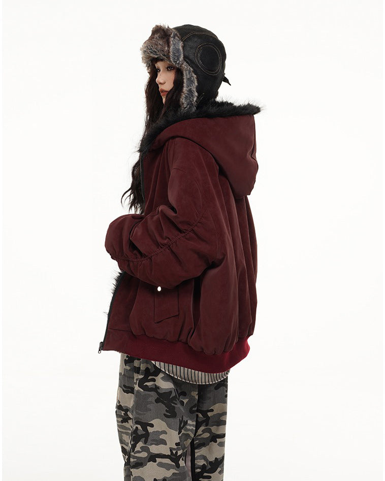 VILZSTUDIOS Stylish reversible bomber jacket by VILZSTUDIOS