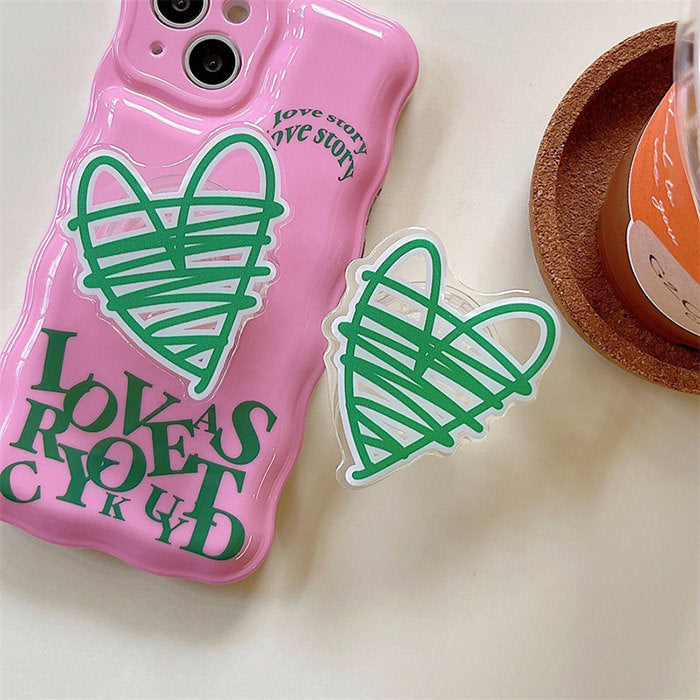 VILZSTUDIOS Stylish heart phone case for protection and design