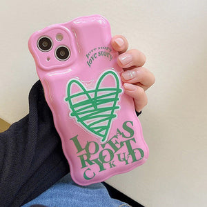 VILZSTUDIOS Stylish heart phone case for protection and design