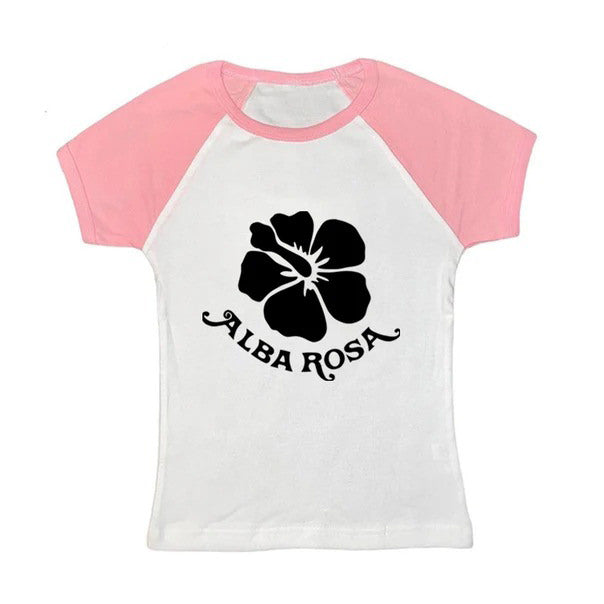 VILZSTUDIOS Fashionable Y2K baby tee with graphic design
