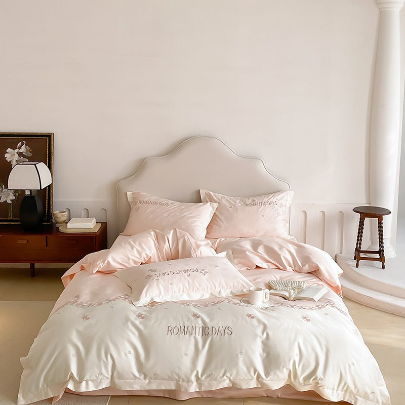 Rose Jacquard Bedding Set