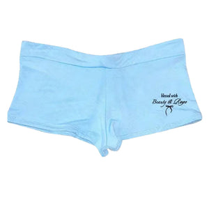 VILZSTUDIOS Y2K-inspired micro shorts from VILZSTUDIOS