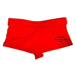 VILZSTUDIOS Y2K-inspired micro shorts from VILZSTUDIOS