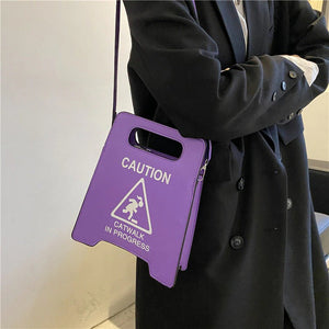 VILZSTUDIOS Vibrant neon handbag made of vegan leather