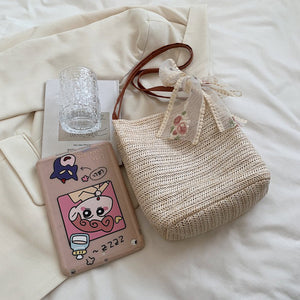 VILZSTUDIOS Stylish woven straw bag for everyday use