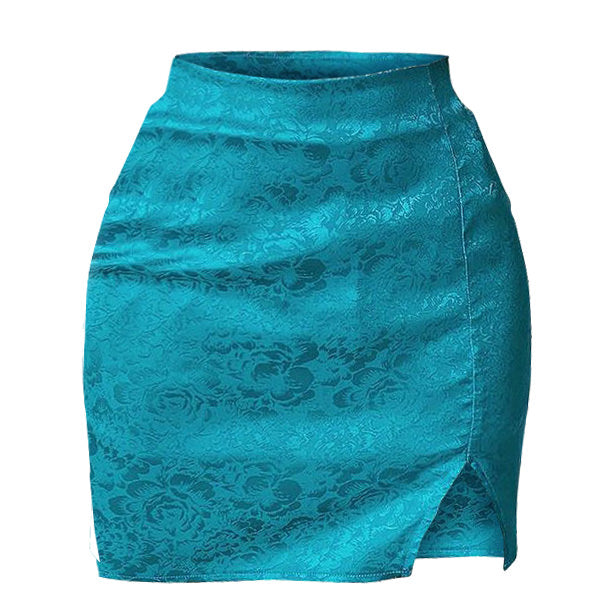 VILZSTUDIOS Fashionable satin midi skirt for stylish outfits
