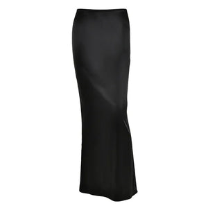VILZSTUDIOS Satin maxi skirt for stylish outfits
