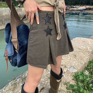 VILZSTUDIOS Stylish star mini skirt from VILZSTUDIOS