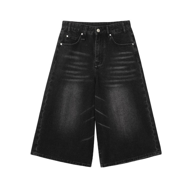 VILZSTUDIOS Stylish denim baggy shorts for women