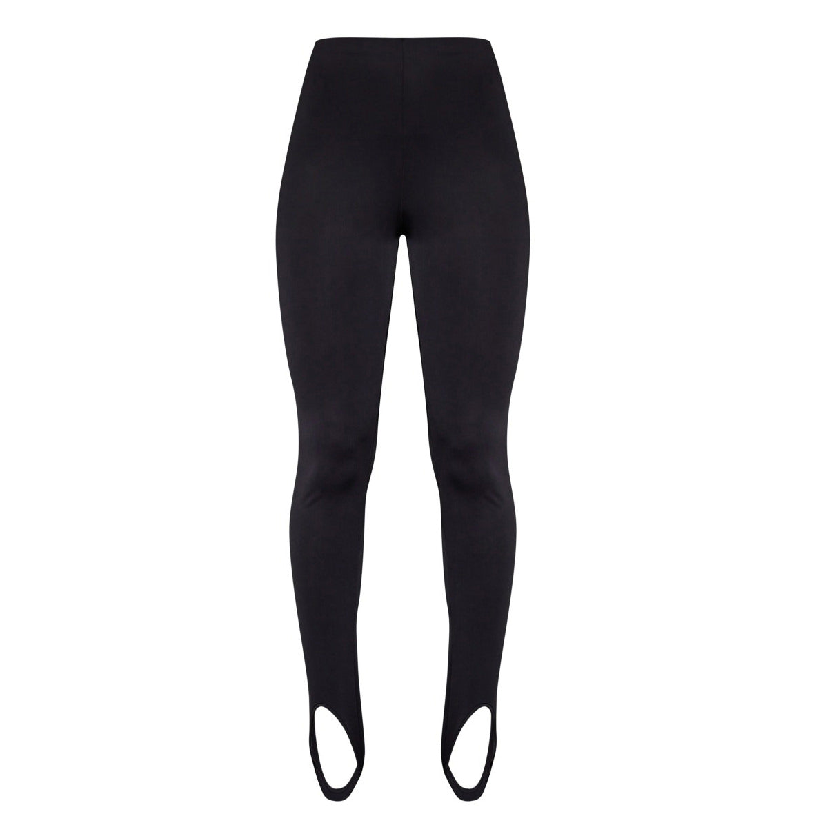 VILZSTUDIOS Sleek black stirrup leggings for casual and stylish wear