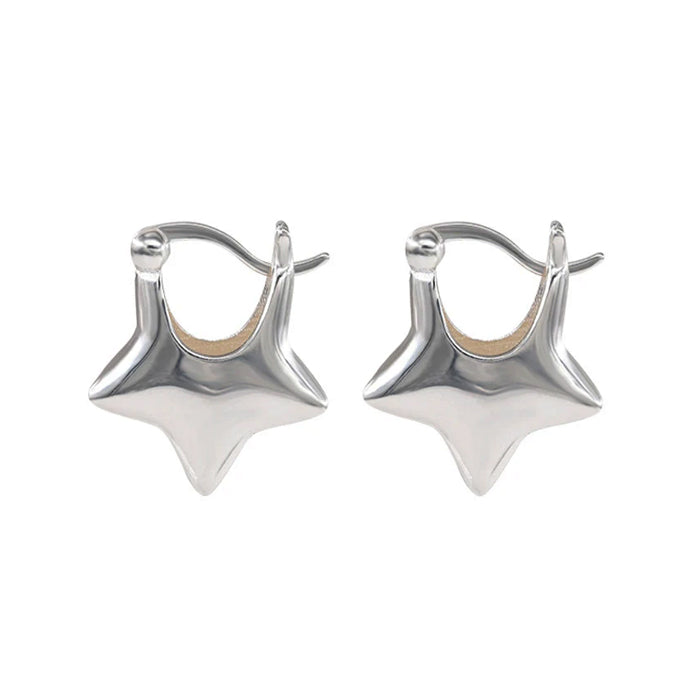 VILZSTUDIOS Stylish star earrings in sterling silver