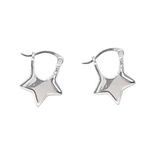 VILZSTUDIOS Stylish star earrings in sterling silver
