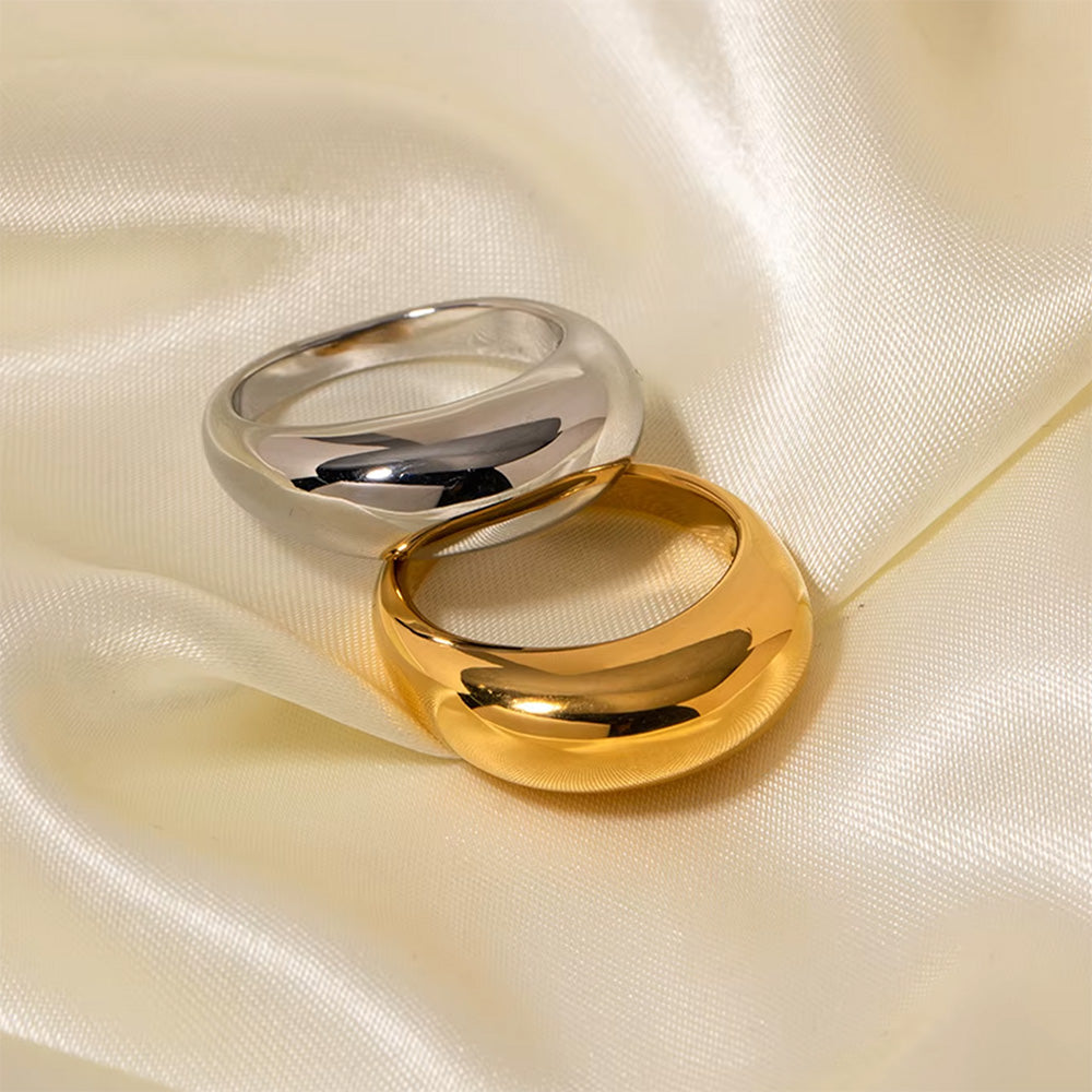 VILZSTUDIOS Stylish couple rings for modern fashion