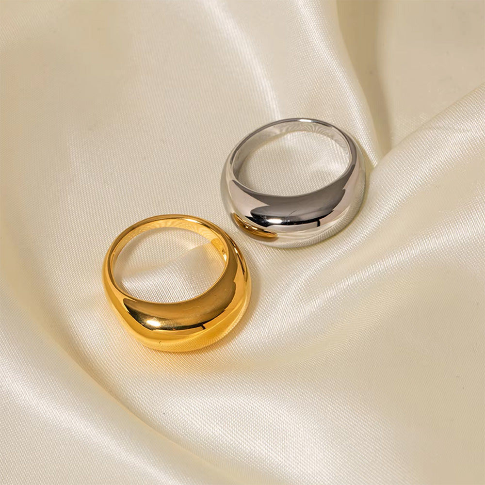 VILZSTUDIOS Stylish couple rings for modern fashion