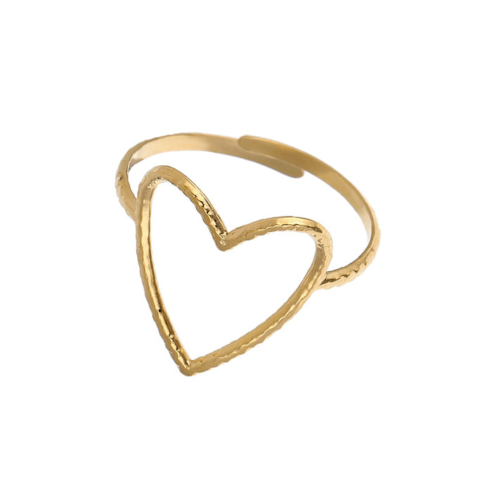 VILZSTUDIOS Adjustable heart ring accessory