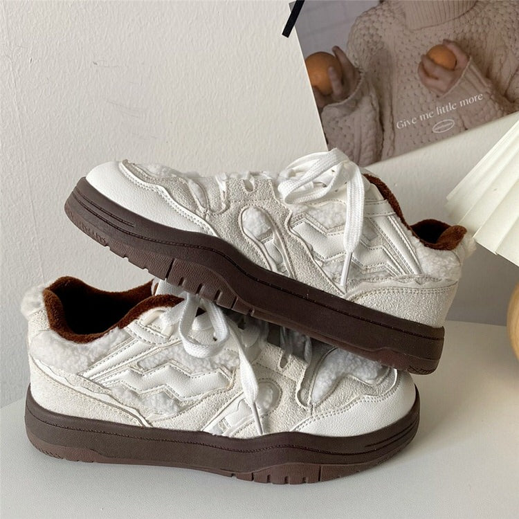 VILZSTUDIOS Stylish minimalist low-top sneakers in vegan leather