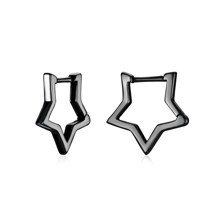 VILZSTUDIOS Minimalist star earrings in sterling silver