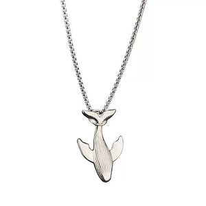 VILZSTUDIOS Stylish chain necklace with whale pendant