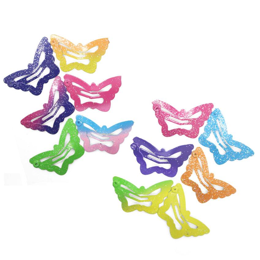 VILZSTUDIOS Butterfly snap hair clips for styling