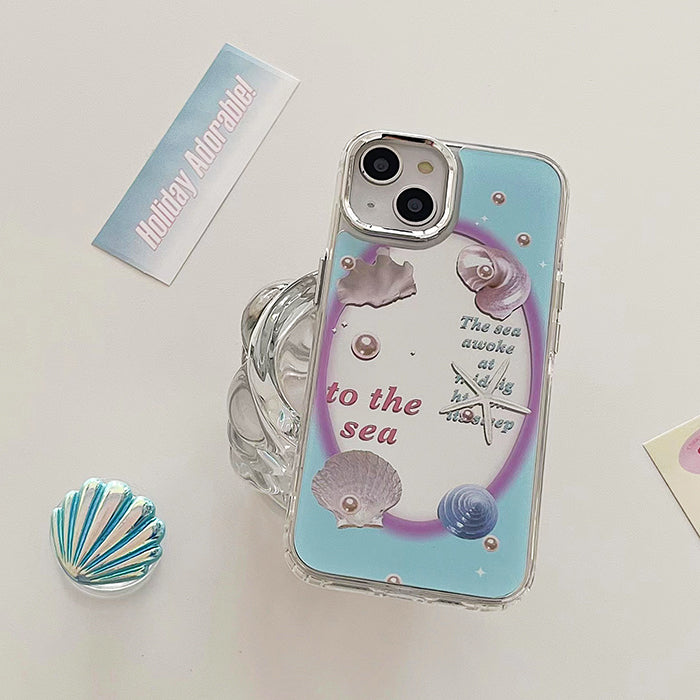 VILZSTUDIOS Stylish shell iPhone case for protection and design