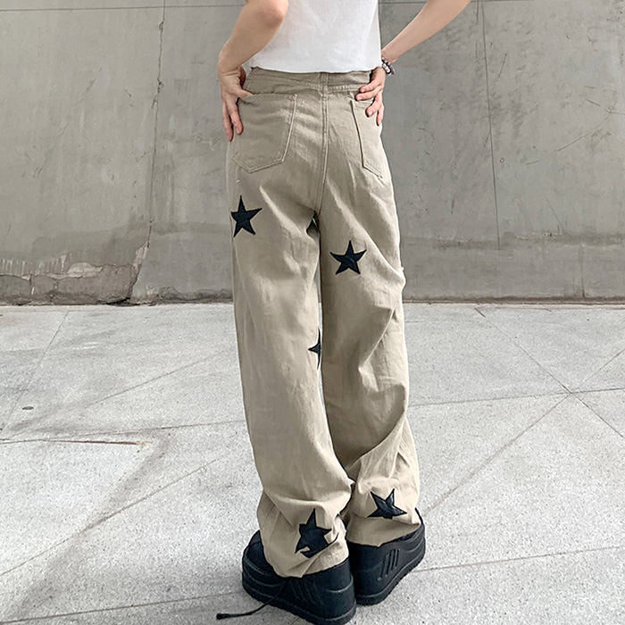 VILZSTUDIOS Casual streetwear jeans with a ripped design