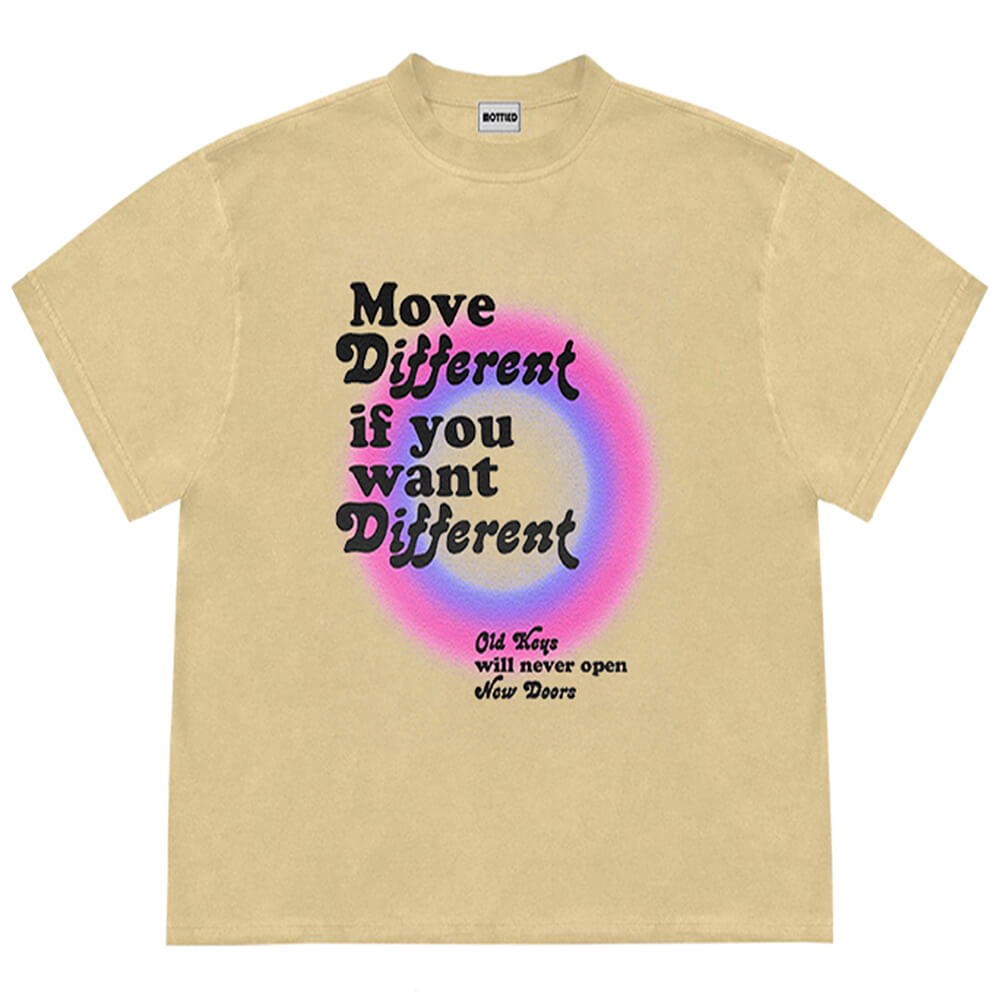 VILZSTUDIOS Bold graphic t-shirt with motivational text
