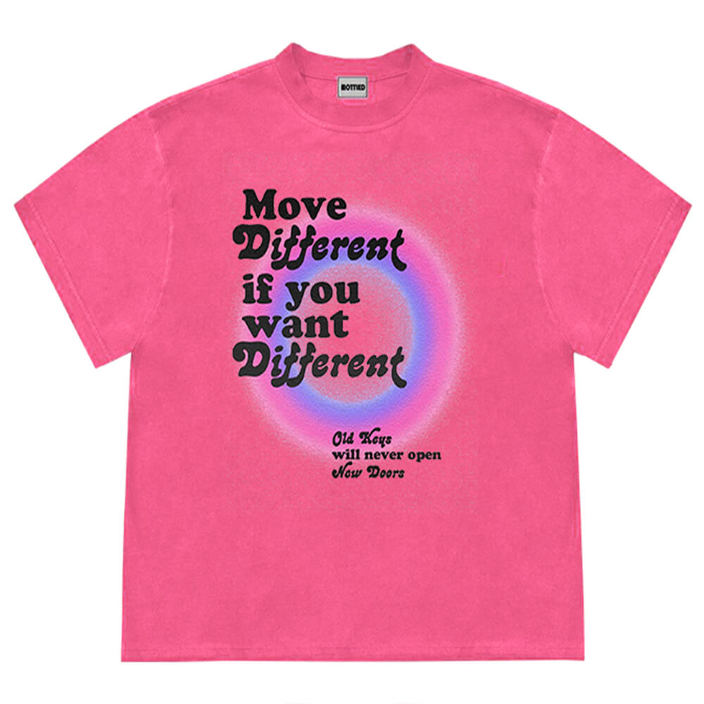 VILZSTUDIOS Bold graphic t-shirt with motivational text
