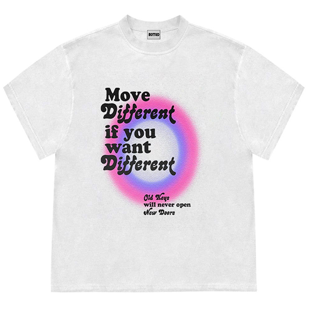 VILZSTUDIOS Bold graphic t-shirt with motivational text