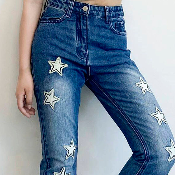 VILZSTUDIOS Stylish denim jeans for street fashion