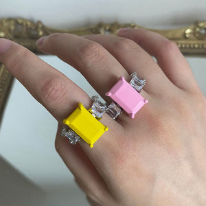 VILZSTUDIOS colorful pastel ring for fashion accessories