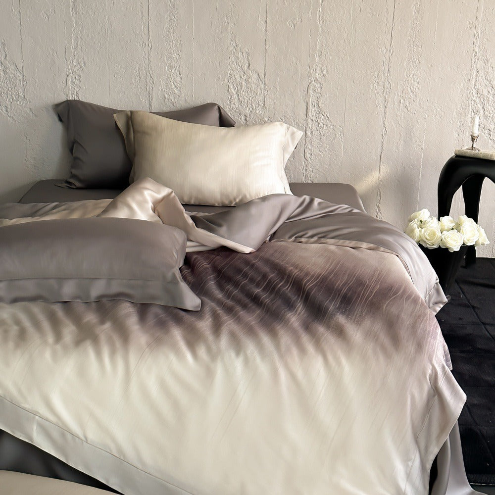 Taupe Ombré Duvet Cover Set