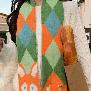 VILZSTUDIOS Knitted scarf perfect for stylish layering