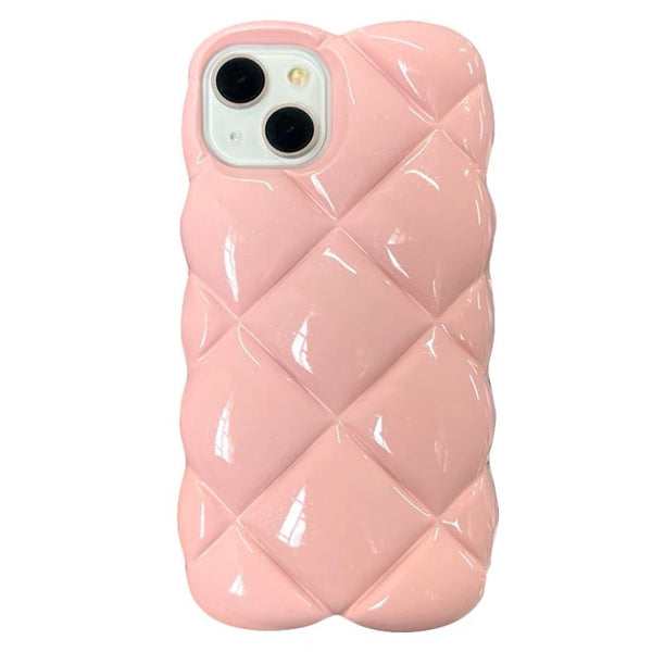 VILZSTUDIOS Stylish textured quilted phone case