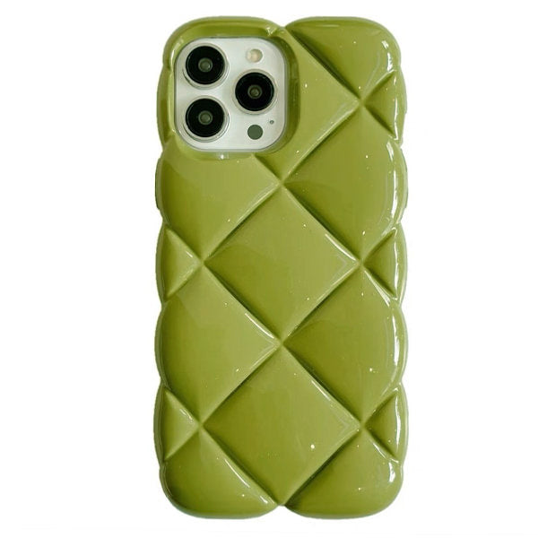 VILZSTUDIOS Stylish textured quilted phone case