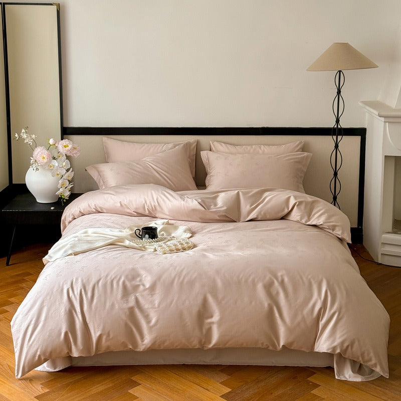 Tonal Jacquard Duvet Cover Set
