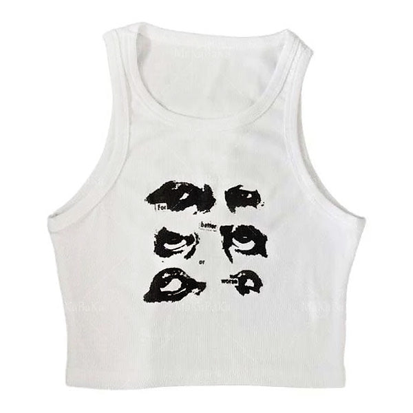 VILZSTUDIOS Trendy graphic tank top from VILZSTUDIOS