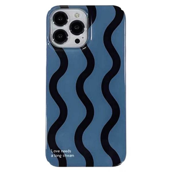 VILZSTUDIOS Trendy striped phone case for protection and style