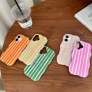 VILZSTUDIOS Stylish striped phone case for all models