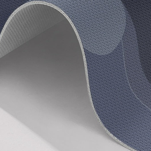 VILZSTUDIOS blue, green and gray bath mat options with two-tone geometric borders